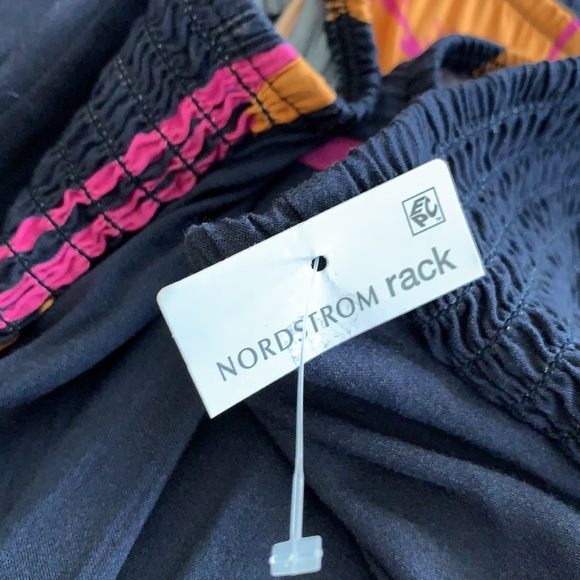 Maaji Convertible Smocked Back Waist Tie Jumpsuit M NWT - Picture 9 of 12